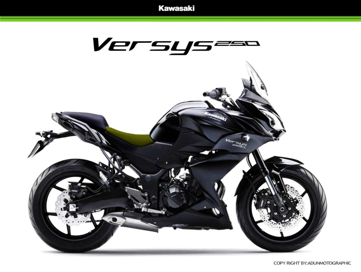 Kawasaki Versys  Render