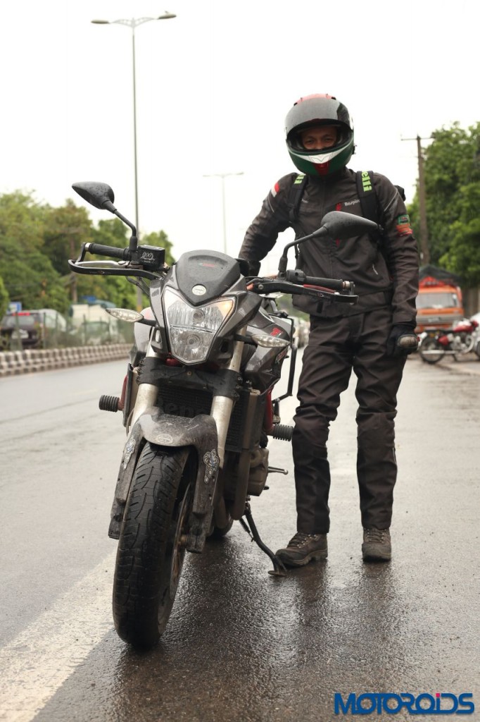 Mario Iroth with his Benelli TNT600i (2)