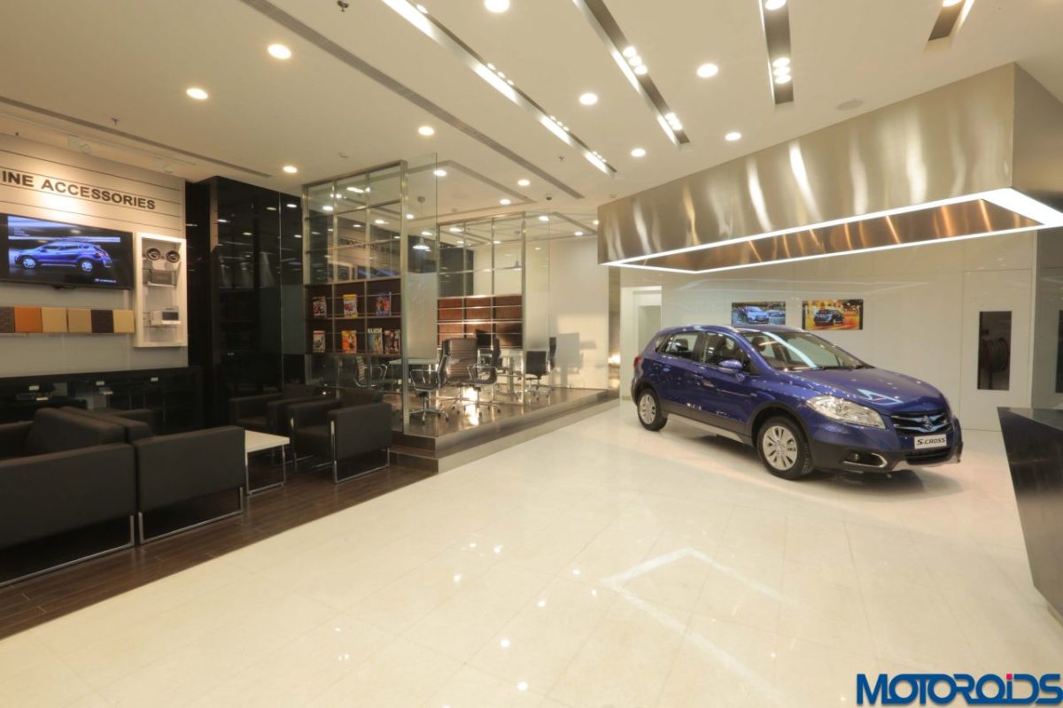 Maruti Suzuki NEXA showroom interior