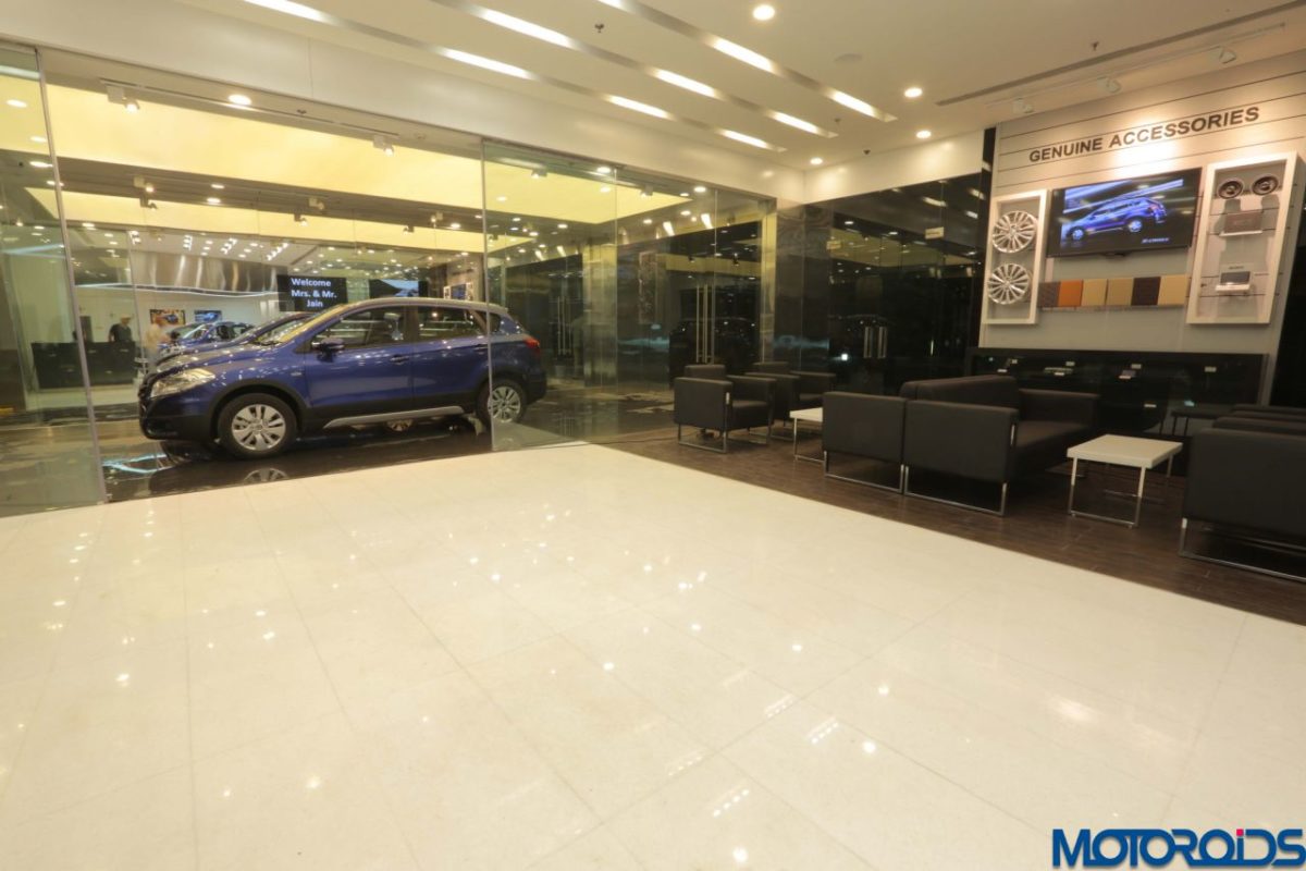 Maruti Suzuki NEXA showroom interior