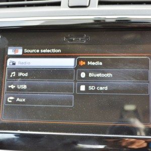 Maruti Suzuki S Cross Infotainment System