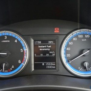 Maruti Suzuki S Cross Instrument Cluster