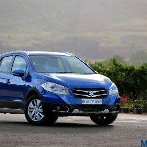 Maruti Suzuki S Cross front quarter