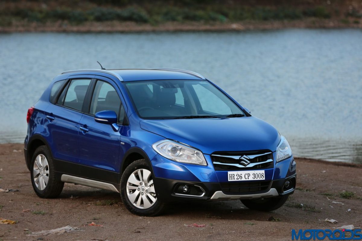 Maruti Suzuki S Cross front quarter