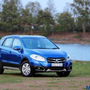 Maruti Suzuki S Cross front quarter