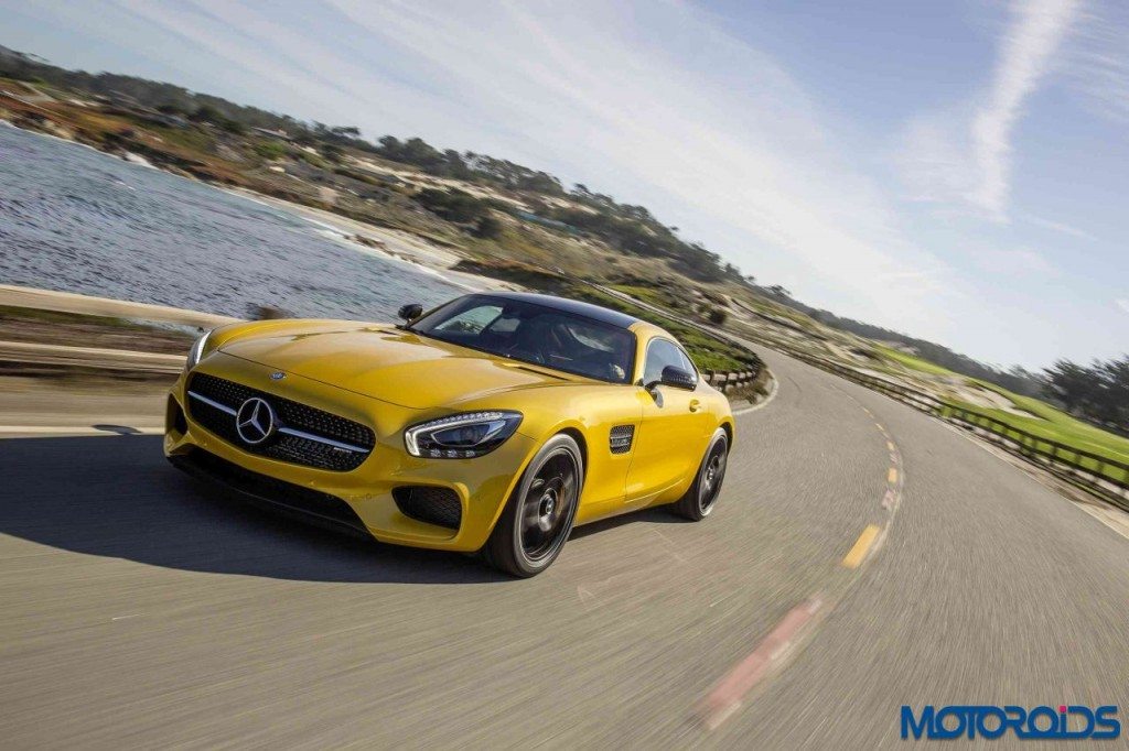 Driving Launch Mercedes AMG GT Laguna Seca 2014