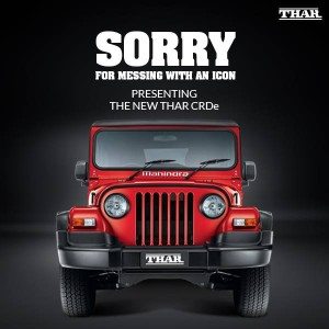 New Mahindra Thar
