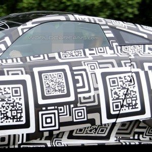 New Pagani Huayra test mule spied barcodes