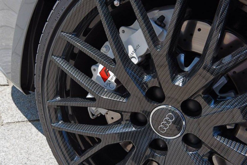 One-off Audi RS3 Sportback carbon-fibre wheels