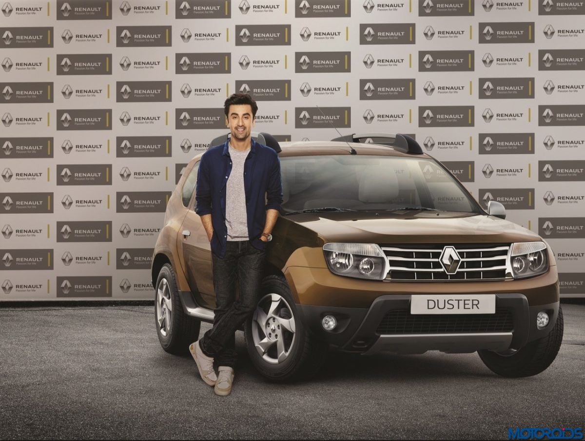 Ranbir Kapoor Renault Indias New Brand Ambassador Pic