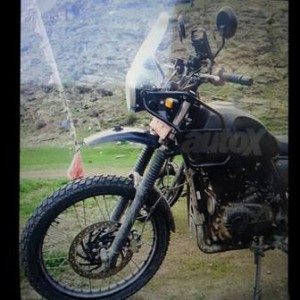 Royal Enfield Himalayan production ready spied