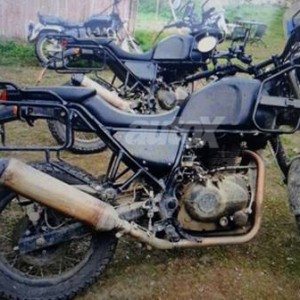 Royal Enfield Himalayan production ready spied