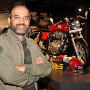 Rudratej Singh President Royal Enfield at Linking Road Store