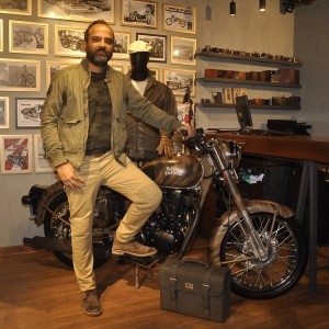 Rudratej Singh President Royal Enfield at Linking Road Store