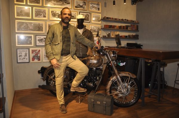 Rudratej Singh President Royal Enfield at Linking Road Store