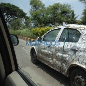 Tata Kite hatchback spied