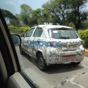 Tata Kite hatchback spied