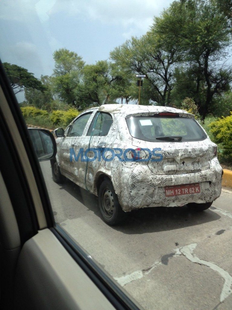 Tata Kite hatchback spied (3)