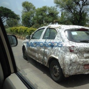 Tata Kite hatchback spied