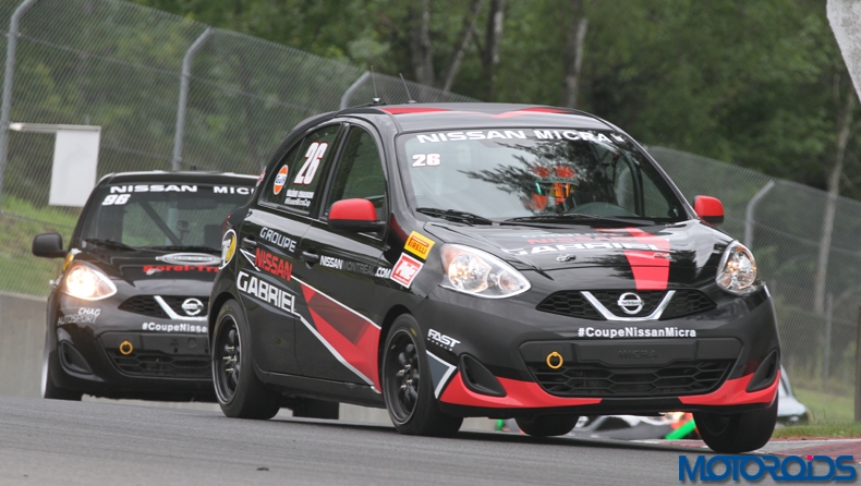 The fifth and sixth rounds of the 2015 Nissan Micra Cup Circuit Mont-Tremblant (1)