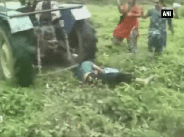 Woman runs tractor over another in UP