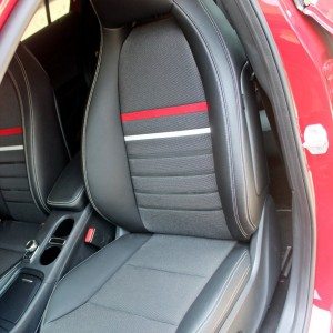 new  A CDI Sport front seats