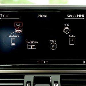 Audi A Matrix facelift Interior details