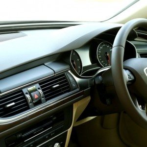 Audi A Matrix facelift dashboard