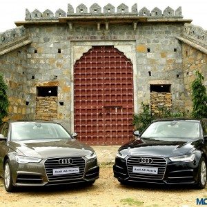 Audi A Matrix facelift front