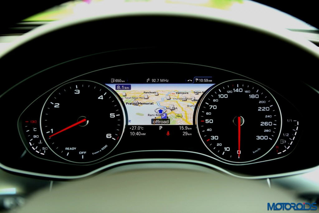 2015 Audi A6 Matrix facelift instrumentation