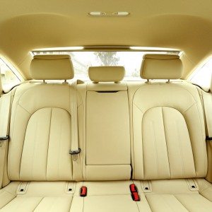 Audi A Matrix facelift rear seats