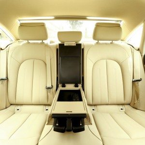 Audi A Matrix facelift rear seats