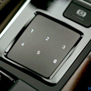 Audi A Matrix facelift touchpad