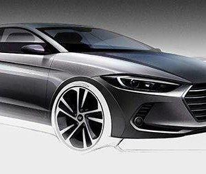 Hyundai ElantraAvante Sketches