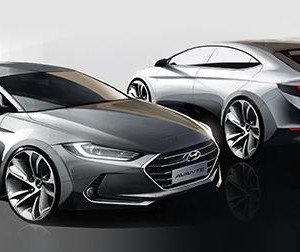 Hyundai ElantraAvante Sketches