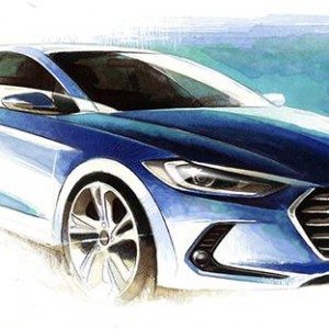 Hyundai ElantraAvante Sketches