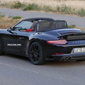 Porsche  Cabriolet facelift