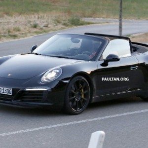 Porsche  Cabriolet facelift