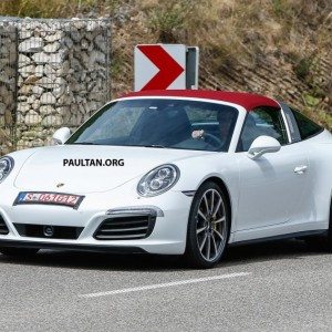 Porsche  Targa facelift