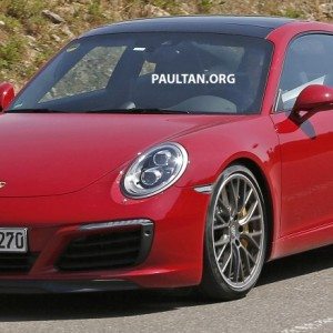 Porsche  facelift