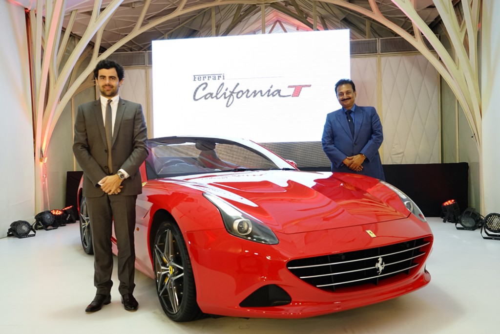 Aurelien Sauvard, International Sales Director, Ferrari - India and Mr. Sharad Kachalia, Director, Navnit Motors Private Limited