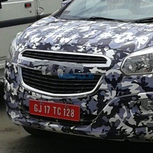 Chevrolet Spin MPV spy image