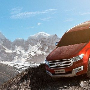 Ford Endeavour India Website