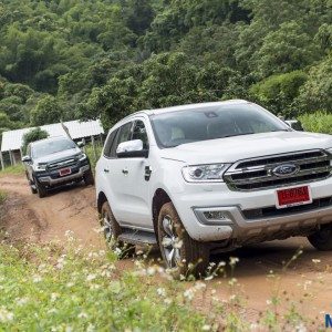 Ford Endeavour Media Drive Thailand