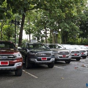 Ford Endeavour Media Drive Thailand