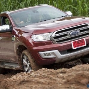 Ford Endeavour Media Drive Thailand