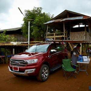 Ford Endeavour Media Drive Thailand