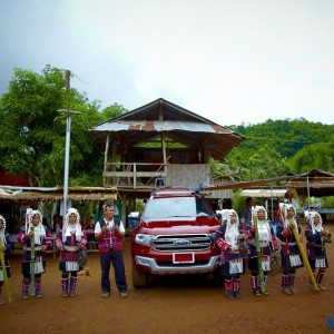 Ford Endeavour Media Drive Thailand