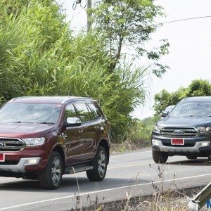 Ford Endeavour Media Drive Thailand