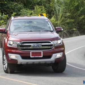 Ford Endeavour Media Drive Thailand